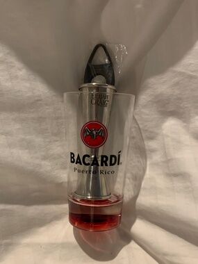 Bacardi Rum Gift Glass